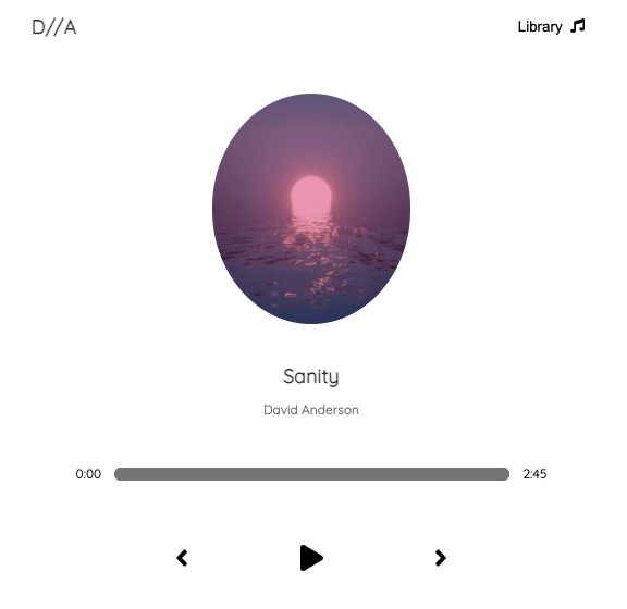 music player app image